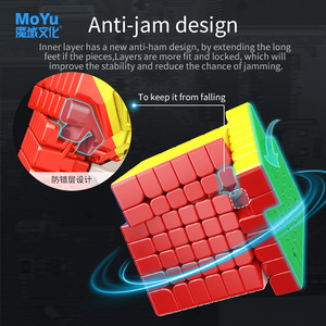 Новые магнитные Волшебные кубики AoFu WRM <span class=keywords><strong>7x7</strong></span>, скоростные Кубики-головоломки MOYU <span class=keywords><strong>cube</strong></span> - Product Image 4