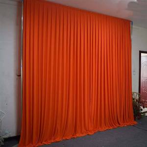 Wedding Stage Curtain Elastic Gauze Polyester Square Elegant <b>Ceiling</b> Decorations Milky White Background Cloth - Product Image 2