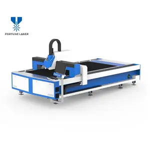 Trung Quốc nhà máy 1500 Wát CNC sợi cắt laser cho tấm kim loại 5KW công nghiệp sợi 6080 máy cắt laser