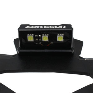 Soporte para matrícula CB650R CBR650R de cola corta con soporte para matrícula trasera ligera - Product Image 5