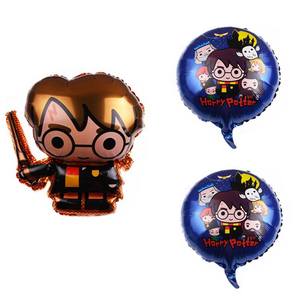 Venta al por mayor Personaje de dibujos animados <span class=keywords><strong>Harry</strong></span> <span class=keywords><strong>Po</strong></span> Tter Globos de papel de aluminio Niños Fiesta de cumpleaños Fiesta de Halloween Decoración Globos de globos - Product Image 1