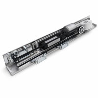 Opérateur automatique de porte coulissante 12V avec capteur H7 et entraînement par courroie pour entrées de centres commerciaux et aéroports