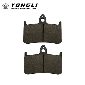 Plaque de Friction arrière Yongli plaquette de frein de moto en métal YL-F121 pour <span class=keywords><strong>Honda</strong></span>-CB 250/NSR 250 pièces de rechange - Product Image 2