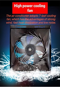 Tự động di động rộng rãi ứng dụng 12V 24 Volt Xe Điều hòa không khí cho máy phát điện diesel xe tải năng lượng mới phương tiện đi lại RV tàu - Product Image 5