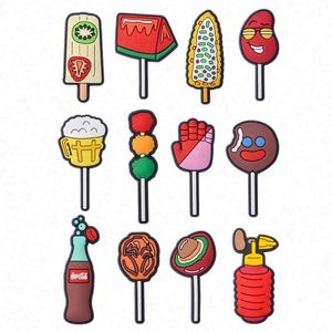 Los mejores productos nuevos de 2024 para diapositivas de burbujas Comida de Halloween Día de Acción de Gracias Día de Navidad Cantante <span class=keywords><strong>Tylor</strong></span> Clog Charms Hebillas - Product Image 5