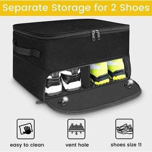 Organizador de maletero de Golf de 2 capas personalizado, <span class=keywords><strong>cofre</strong></span> de juguete de <span class=keywords><strong>coche</strong></span> para zapatos y pelotas, organizador de zapatos de Golf - Product Image 4