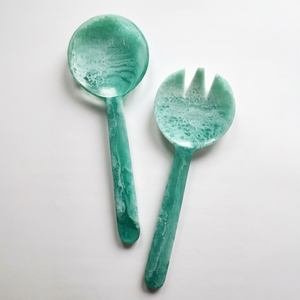 Resin Serving Spoon Premium Craftsmanship Lightweight Durable Food Serving Utensil for Everyday Kitchen Dining Experience - Product Image 1