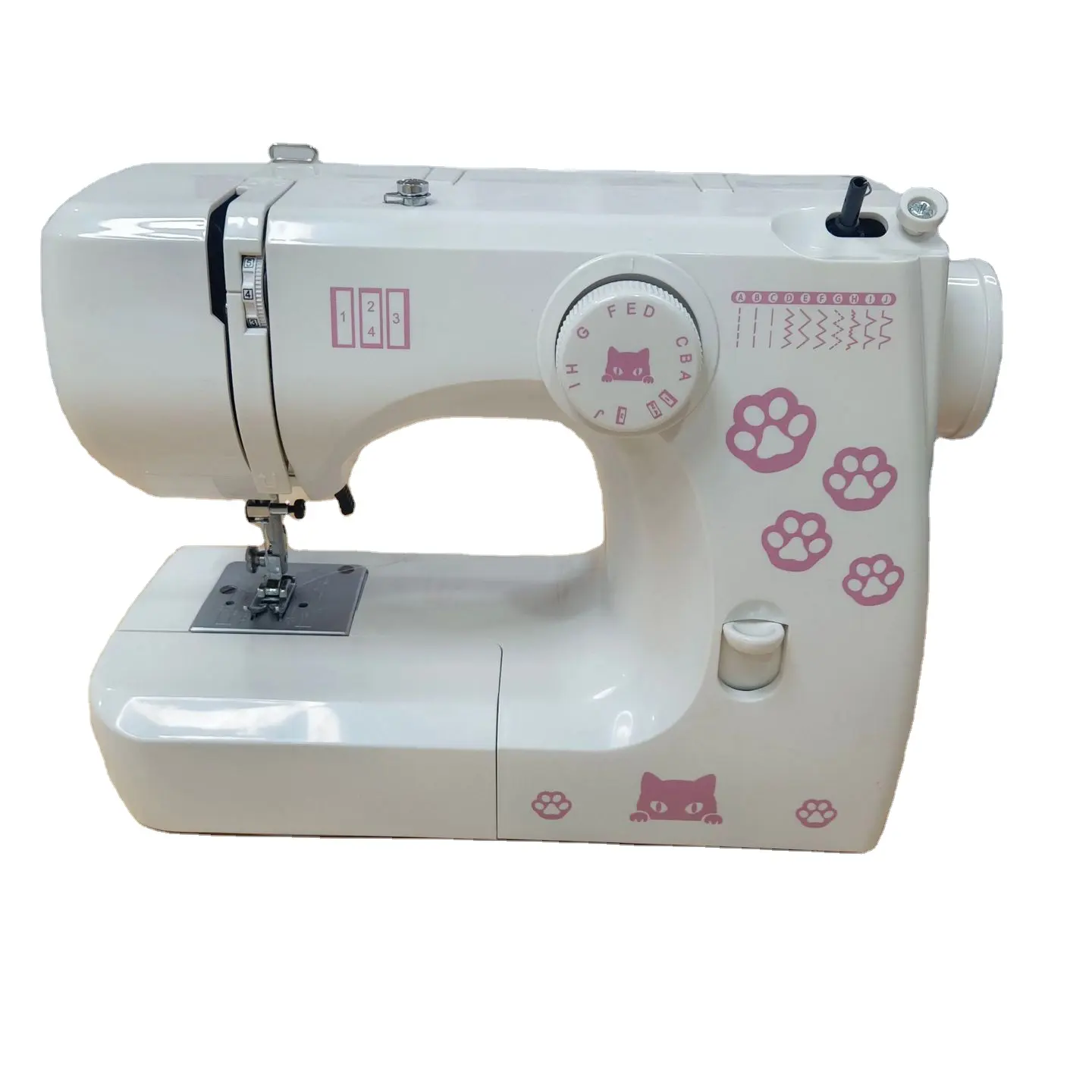 QK-1216 Hot sell Multifunction small household electric curved sewing machine
