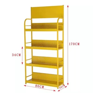 Rak <span class=keywords><strong>Display</strong></span> kayu ABS ramah lingkungan Modern, untuk pelumas, paket datar minyak mesin untuk toko ritel 4S pas untuk pakaian - Product Image 2