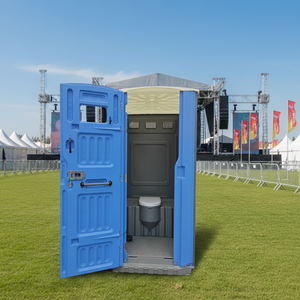 Toilettes portables de luxe en HDPE de haute qualité, toilettes mobiles d'occasion, fabriquées en Chine - Product Image 2