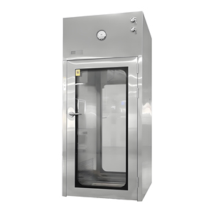 Boîte de passage laminar autonettoyante en acier inoxydable Suzhou SHP pour composants de salle blanche, utilisable comme fenêtre de transfert - Product Image 5