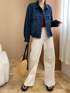 <span class=keywords><strong>Camicia</strong></span> di jeans a manica lunga primaverile <span class=keywords><strong>giacca</strong></span> <span class=keywords><strong>giacca</strong></span> Vintage di alta qualità per le donne ragazze - Product Image 6