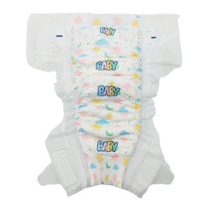 Fabricant chinois de couches pour bébés avec 15 ans d'expérience en exportation, couches jetables haut de gamme pour bébés, pulpe de cellulose et SAP - Product Image 1