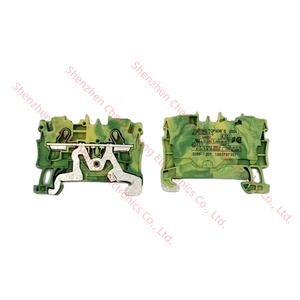 2004-1207 wagos 2-ตัวนำ<span class=keywords><strong>4mm2</strong></span>พื้นสำหรับราง DIN 35x15และ35x7.5สีเขียว-สีเหลือง Push-in wagos 2004-1207 - Product Image 2