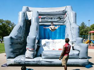 Colchoneta Inflable para Saltos Acrobáticos en Acantilados, Juego de Saltos para Niños, para Carnavales Deportivos, Material de PVC, Capacidad para <span class=keywords><strong>5</strong></span>-10 Usuarios, 500 kg - Product Image 6