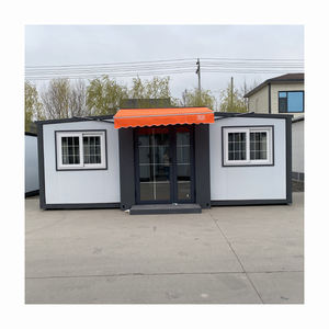 บ้านสำเร็จรูปคอนเทนเนอร์ 2 ห้องนอน ขนาด 20 ฟุต พร้อมสระว่ายน้ำ ใช้งานได้ทันที บ้านวิลล่าหรูหรา ราคาประหยัด - Product Image 1