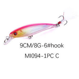 KEKAXI Ensemble de leurres bioniques multicolores, appâts durs haute simulation pour la pêche en mer et en eau douce, leurres pour la pêche au bar - Product Image 4