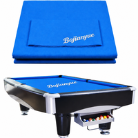 Kit de remplacement de tissu de couverture de table de billard gris professionnel pour tournoi de club