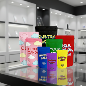 Bolsa de Embalaje Personalizada con Cierre Hermético, Biodegradable, Resistente a la Humedad, para Chicle, Pizza, Leche - Product Image 1