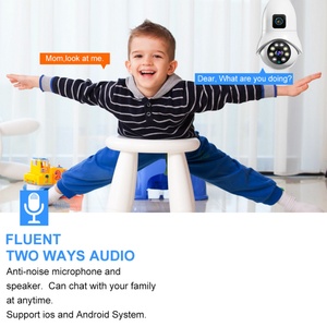 V380 Pro 8MP Waterproof IP <b>Camera</b> Dual Lens E27 New Bulb Full Color <b>Night</b> Vision Two Way Audio Outdoor Security PTZ Cloud <b>Camera</b> - Product Image 4