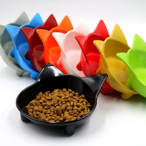 Factory Wholesale Eco-Friendly Melamine Pet Bowl Custom Candy Color <b>Cat</b> and Dog Food <b>Feeder</b> - Product Image 1