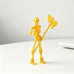 Modellini di Teschi di Alta Qualità, Giocattoli Creativi con Articolazioni Multiple, Bambole Scheletriche in Resina, Miniature Divertenti - Product Image 2