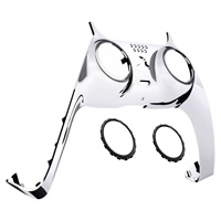 Coque décorative multicolore en gros pour manette PS5 avec anneaux d'accentuation – Accessoire de remplacement pour faceplate