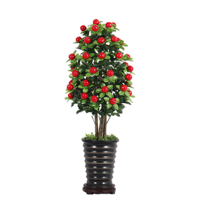 100 centimetri falso dado <span class=keywords><strong>albero</strong></span> pianta artificiale di apple <span class=keywords><strong>albero</strong></span> per la decorazione domestica - Product Image 4