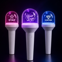 OEM ODM Barra de Luz Giratoria 360° con 15 Colores Cambiantes y Mango Personalizado para Clubes de Fans de Ídolos Japoneses y Conciertos