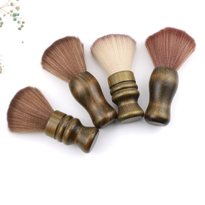 Profissional Camphorwood Maquiagem Pescoço Cabelo <span class=keywords><strong>Grooming</strong></span> Barbear Escova Varrer Barba Limpeza Ferramenta - Product Image 2