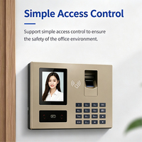 Terminal de pointage intelligent JINGXIN pour le contrôle des présences du personnel, avec reconnaissance faciale, empreintes digitales et carte d'identité, pour le contrôle d'accès au bureau