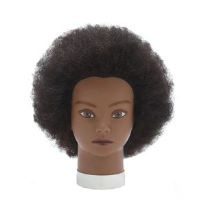 Peluca de Cabello Humano Afro Body Wave para Mujer, Venta al por Mayor de Fábrica a Bajo Precio, Tamaño de Cabeza 35cm - Product Image 1