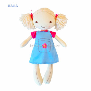 ตุ๊กตาเด็กทารกผ้าคอตตอนสีดำสำหรับเด็กผู้หญิง, ตุ๊กตาผ้ากำมะหยี่ตัวการ์ตูนน่ารักดีไซน์ตามสมัยนิยม - Product Image 3