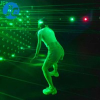 Salle de jeu de fête de lumière LED intérieure commerciale défi de tir interactif multiple activer le Laser de jeux pour le parc de trampoline