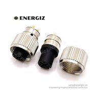 Connecteur M12 femelle de haute qualité à 4 broches, code A, blindé, indice de protection IP67, pour usage automobile, 4A 250V, câble moulé