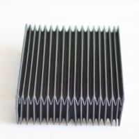 Soufflet de protection télescopique pour guide linéaire de machine, pour centre d'usinage CNC, protection contre la poussière