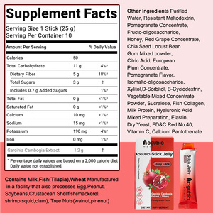OEM Cut Stick Jelly (varios sabores) <span class=keywords><strong>para</strong></span> el control <span class=keywords><strong>de</strong></span> la fibra dietética, contiene semillas <span class=keywords><strong>de</strong></span> chía, Garcinia Cambogia y colágeno - Product Image 4