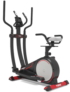 Vélo elliptique Body Rider Gym Master, vélo d'exercice et vélo stationnaire avec siège et moniteur de fréquence cardiaque à main - Product Image 4