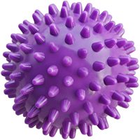 7,5 cm Stacheliger Massage ball-Yoga-spezifisch, Aku punkts timulation, Muskel entspannung und Bewegung