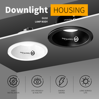 Spots encastrés GU10 GU5.3, luminaires GU10 MR16, modules LED pour downlights, cadre MR16, boîtiers de spots, downlights LED