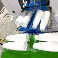 Machine d'emballage automatique à grande vitesse pour le comptage et l'emballage direct usine de gobelets jetables en PET et en papier, et sacs de qualité alimentaire