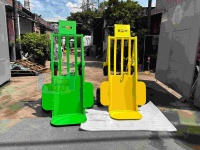 Chariot Électrique Pliable avec Roues Gonflables - Offre Spéciale