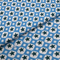 Tissu en coton imprimé bloc Inde 100% tissu polaire en polyester tissu en coton à coudre
