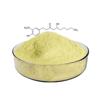 Extrait de gingembre en gros de haute qualité, matière première naturelle, poudre d'extrait de gingembreol