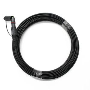 Connecteur de <span class=keywords><strong>fibre</strong></span> optique OptiTap SC/APC étanche IP67 IP68, mini, 1M 2M, noir, LSZH, cordon de brassage HW - Product Image 4