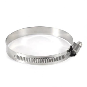 Mỹ có thể điều chỉnh Ống kẹp Worm Gear 201 304 Ống thép không gỉ Kẹp - Product Image 3