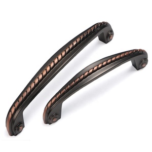 Retro <strong>Oil</strong> <strong>Rubbed</strong> Bronze Dresser <strong>Knobs</strong> Drawer Pulls Handles Cabinet <strong>Door</strong> <strong>Knob</strong> Handle Antique Rustic Kitchen Hardware Pull - Product Image 6