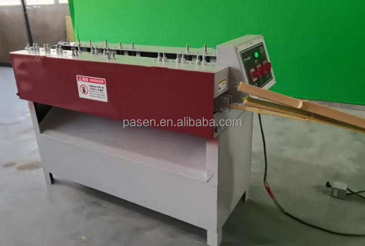 Bamboo Chips Cutting Polishing Splitting Machine - Easy to Operate