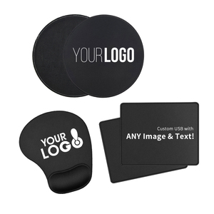 Kostenlose Individuelle Mauspad-Großhandel mit Handgelenkauflage, Personalisiertes Logo-Druck Rundes/Rechteckiges Mauspad für Werbegeschenke - Product Image 1