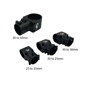 RJXHOBBY RJX 40mm to 30mm to 25mm RJX3785 T-Type Carbon Tube Connector for Drone Arm Landing Gear Support - Product Image 2